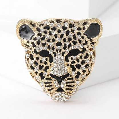 Leopard Diamond Brooch