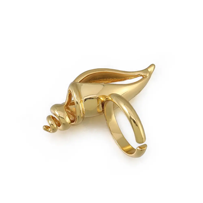 Conch Ring - Golden