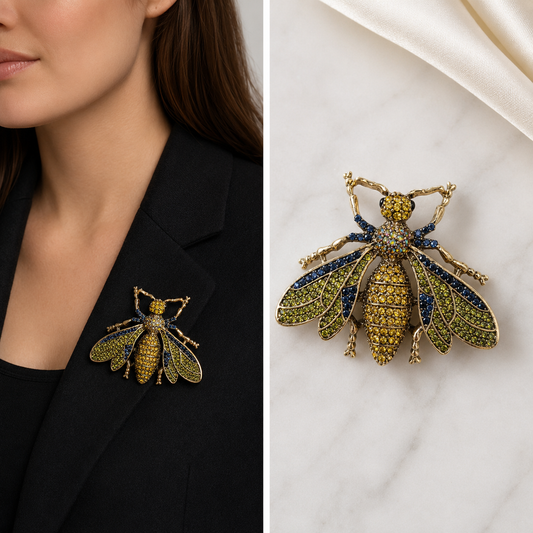Baroque Bee Brooch