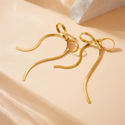 Big Bow Earrings
