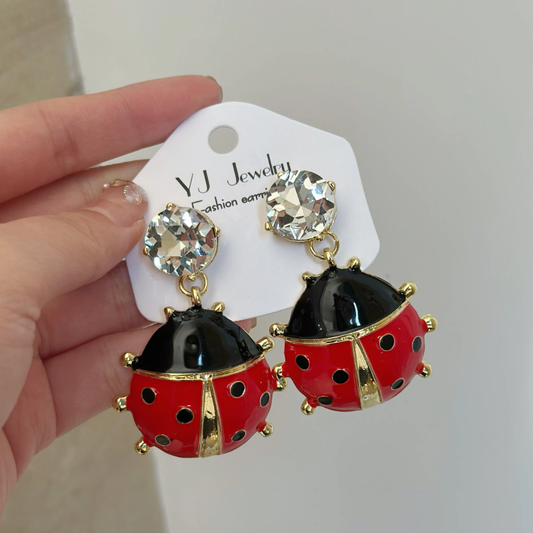 Beetle Earrings